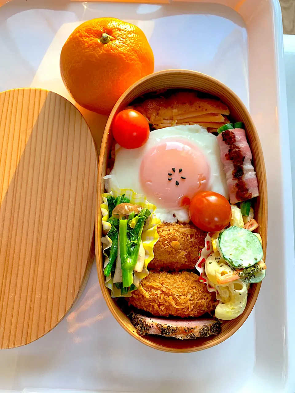 Snapdishの料理写真:2019,12/10 高１娘のお弁当🍱|naoちんさん