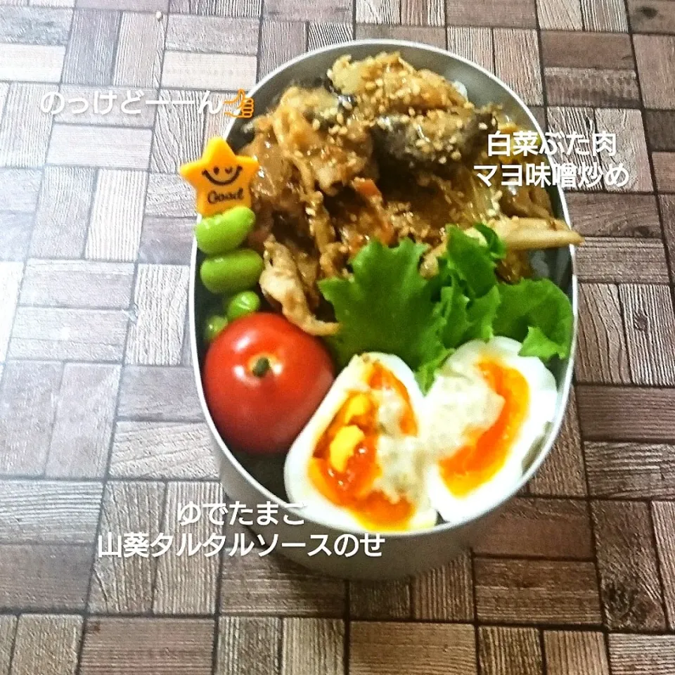 Snapdishの料理写真:今日のおべんとう 😋|fumi ◡̈⋆さん