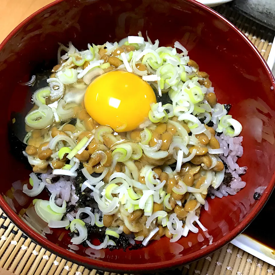 しらす納豆丼|かなママさん