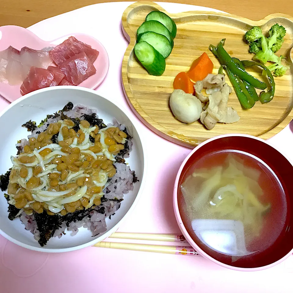 Snapdishの料理写真:3歳5ヶ月娘ご飯|かなママさん