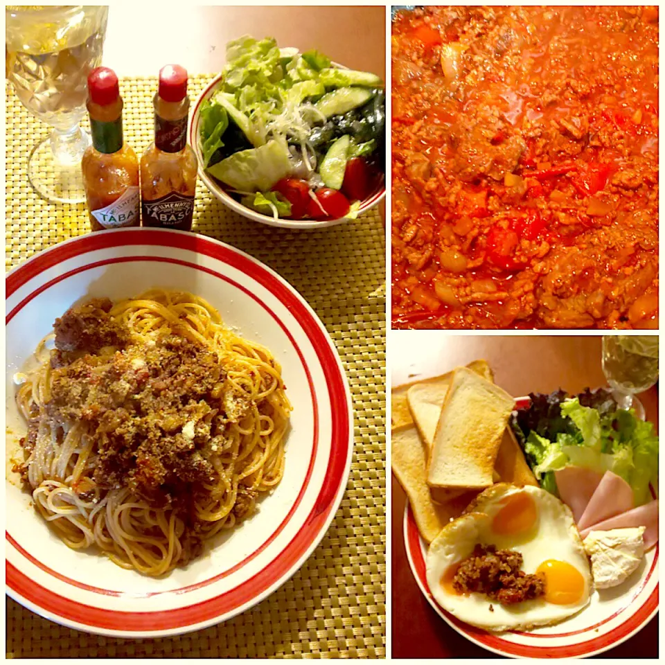 Today's Dinner🍴Spaghetti alla Bolognese🍝|🌈Ami🍻さん