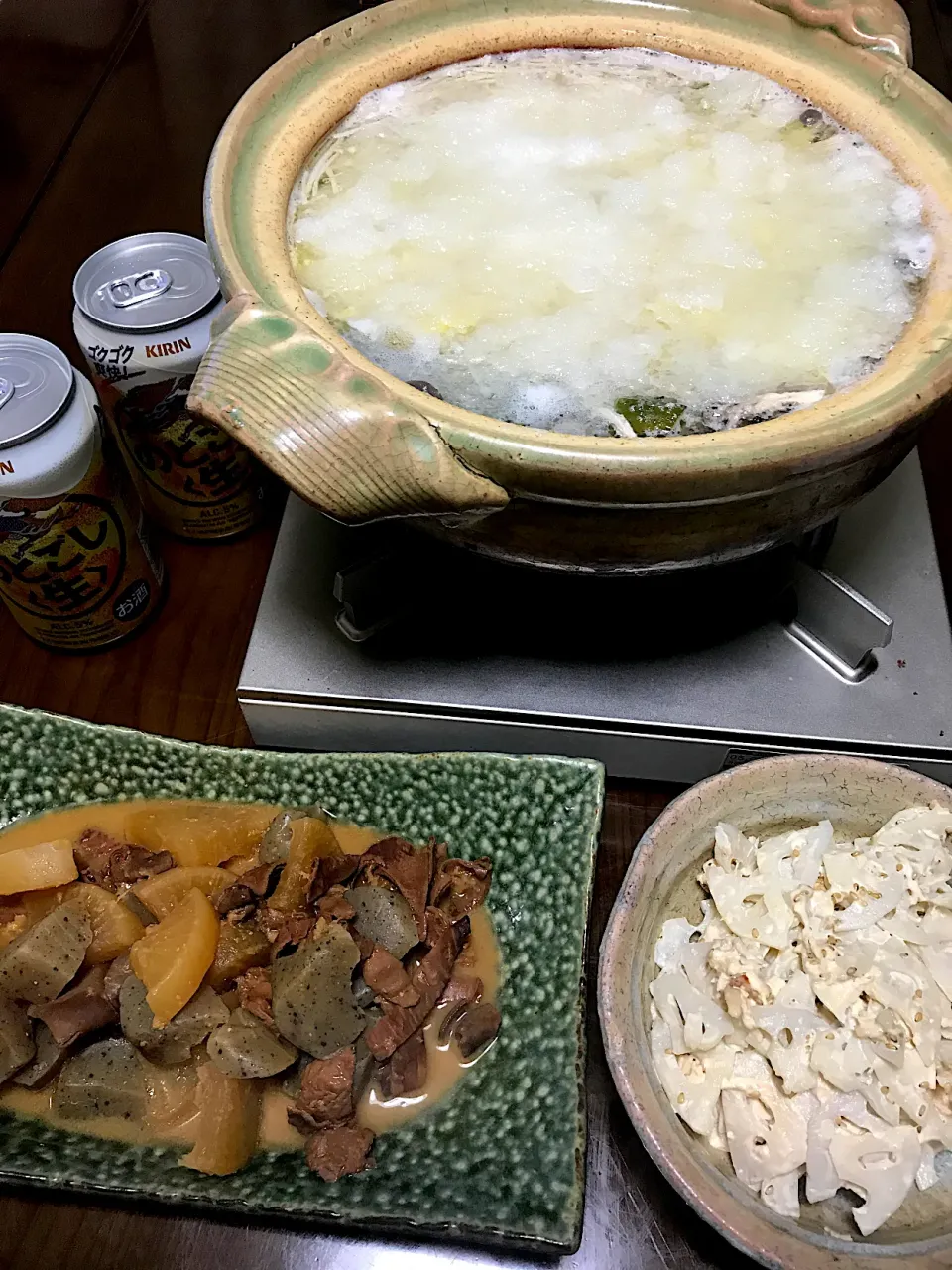 2019.12.9 みぞれ鍋🍻🍻🍻|ゆみずさん