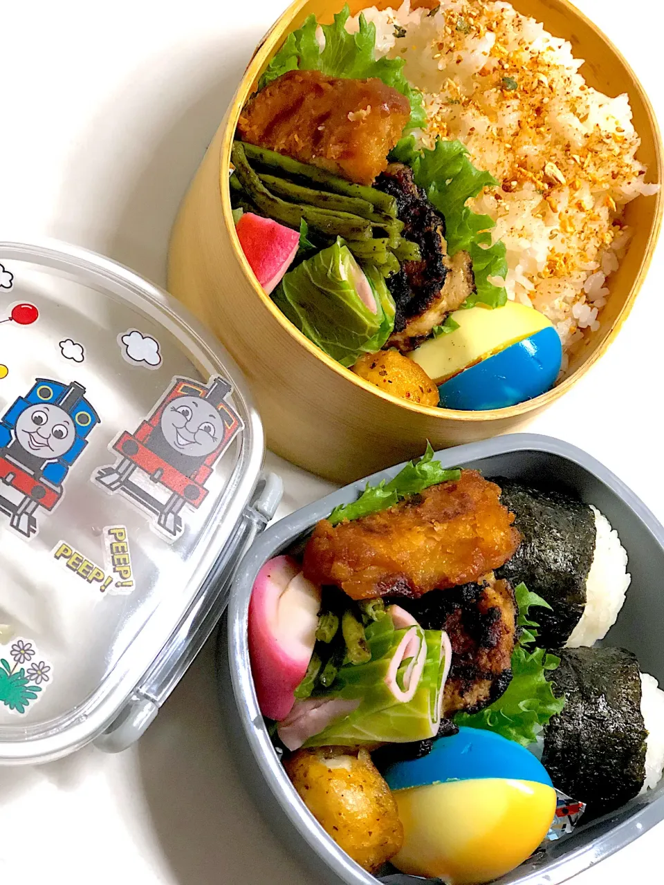 今日の仕事組弁当（＾ν＾）|三姉妹のママさん