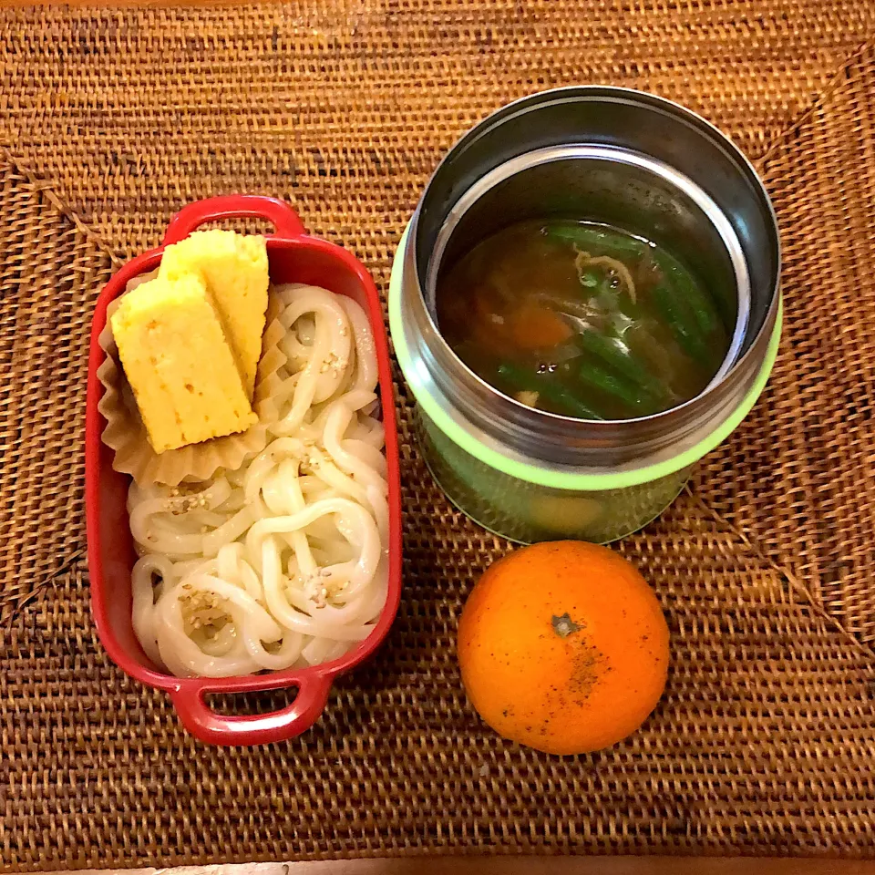 2019.12.11 カレーうどん弁当|みほさん