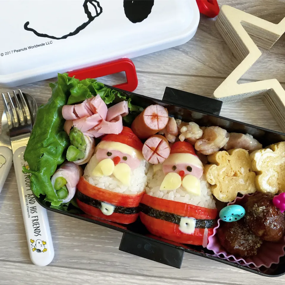 Snapdishの料理写真:クリスマス弁当|sonochinさん