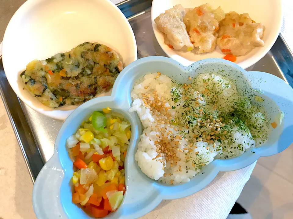 Snapdishの料理写真:1歳昼ご飯　記録|Yummy worldさん