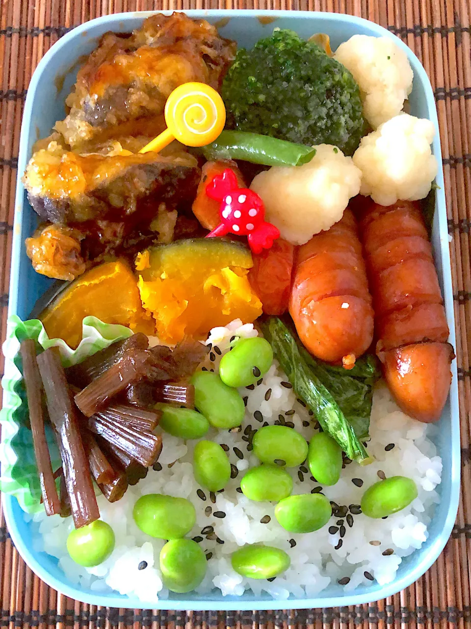 3連休の後の…今夜は夜勤弁当！冷蔵庫に卵がなくて、卵料理の無いお弁当|いっちさん