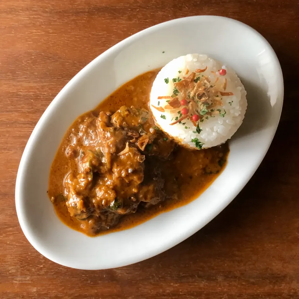スパイシーチキンカレー　　　　　　　　　Spicy chicken curry|マユマユさん