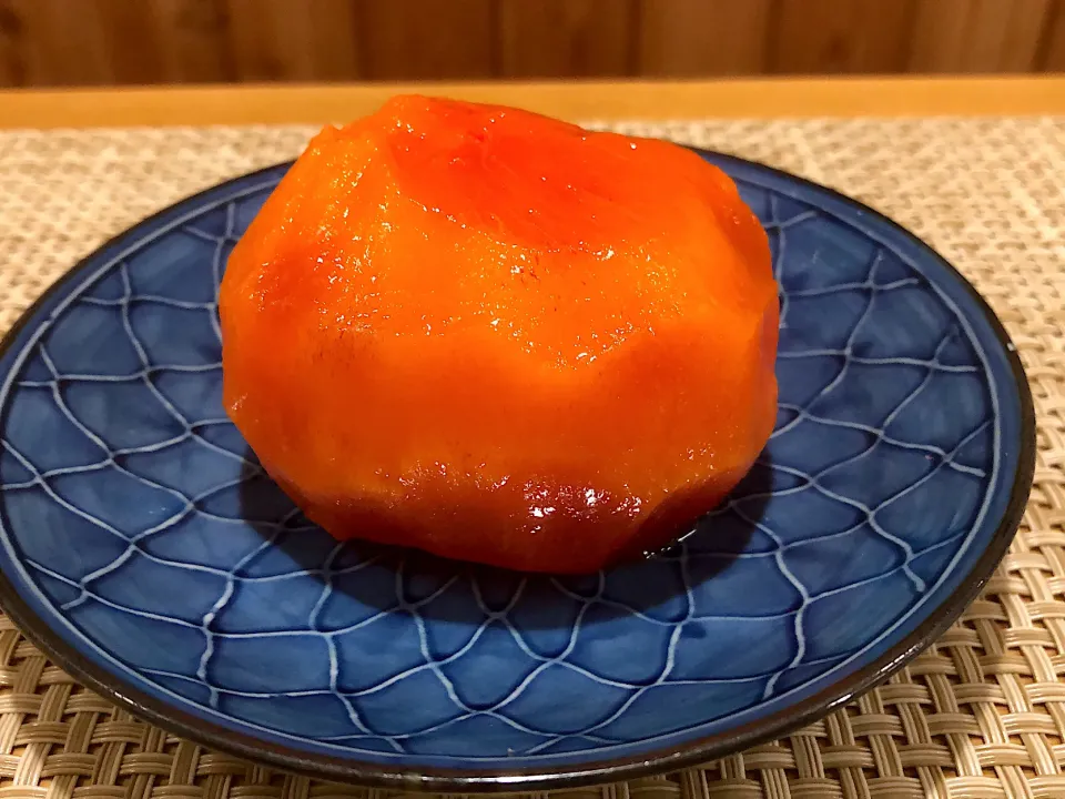 今日のおやつ🍘焼酎の渋抜き柿|bontaさん