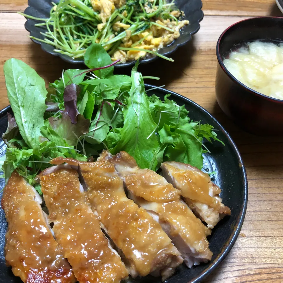 鶏の照り焼き|はーさん