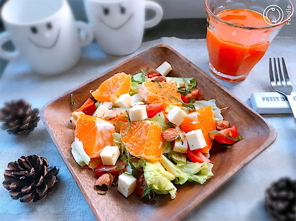 カラフル🌈サラダ🥗🍴😊|めぐぐさん