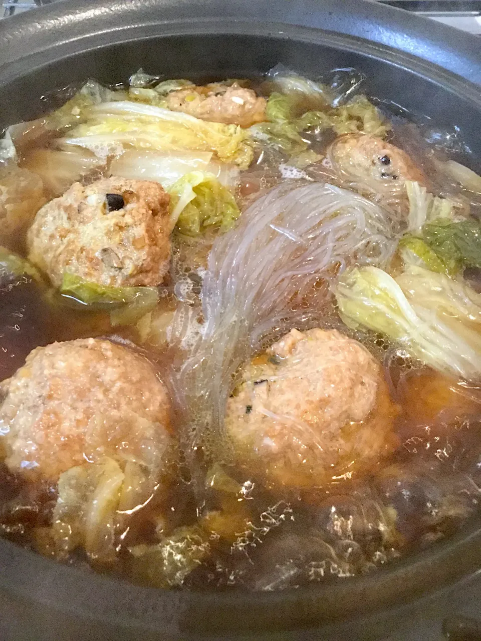 揚げ肉だんごと白菜のスープ煮♪|machiさん