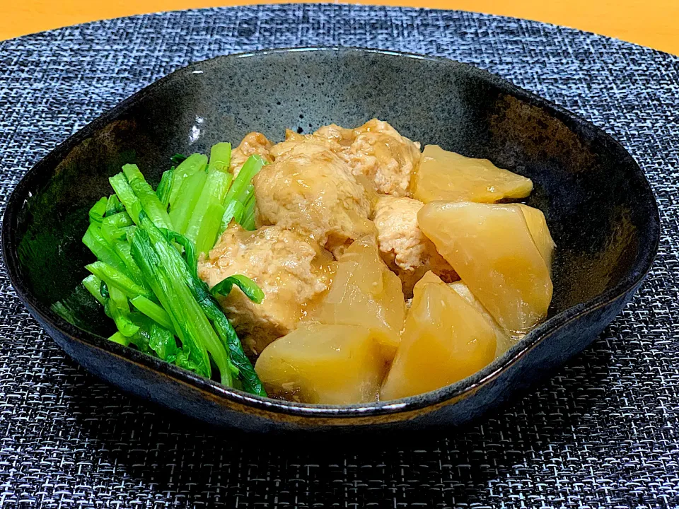 鶏団子とカブの煮物|みっきーさん