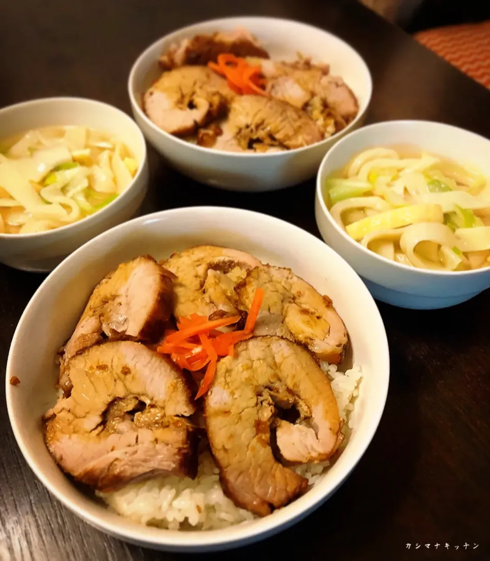 チャーシュー丼|Kashimanakitchenさん