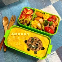 Snapdishの料理写真:『SHOOKYお弁当🍪』٩(ˊᗜˋ*)و|ジュリさん