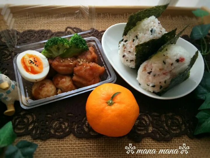 Snapdishの料理写真:今週12/9月曜日のお弁当～|まなまな♡さん