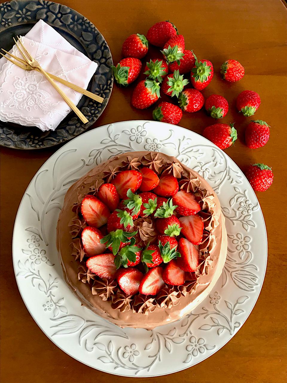生チョコクリームのケーキ Miki Snapdish スナップディッシュ Id Lqupna