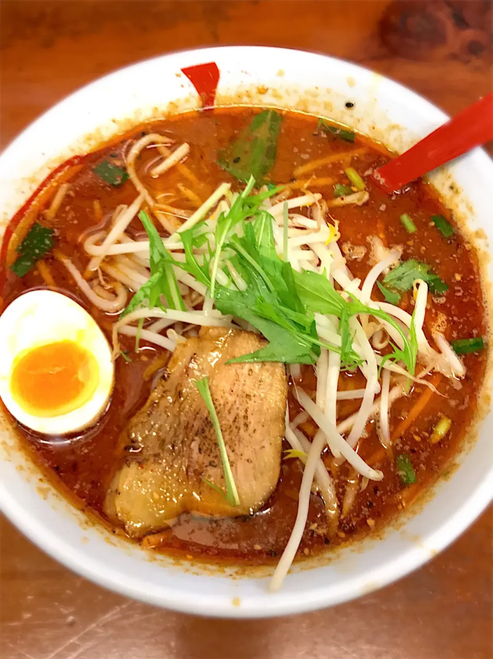 赤辛味噌ラーメン|まさたろーさん