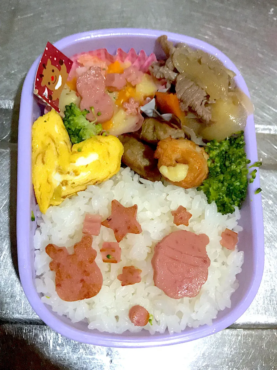 クリスマスお弁当♪|こーやさん