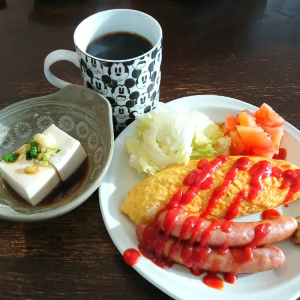 Snapdishの料理写真:朝ご飯(*^^*)|しーPaPaさん