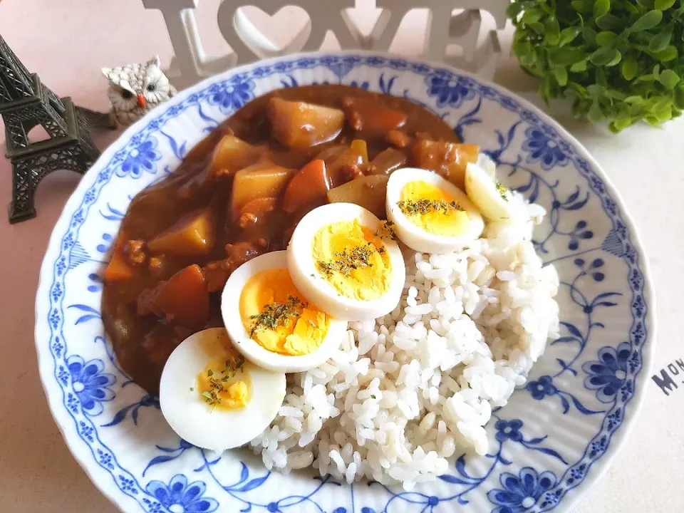 ♡甘口のキーマカレー♡|ずんこたんさん