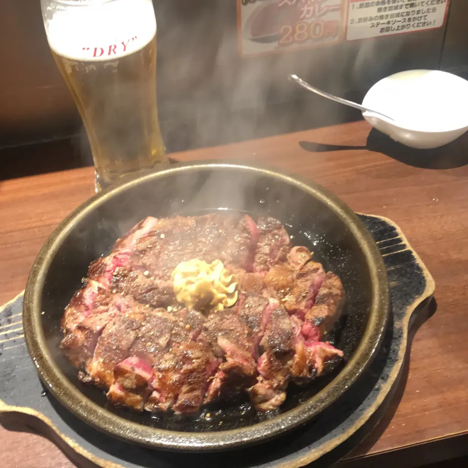 ワイルドステーキ450g トッピング　大根おろしに変更　＃いきなりステーキ　川崎店|Hajime Sakaiさん