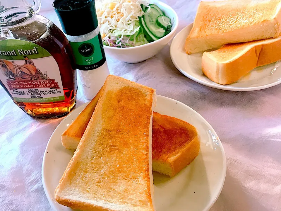 今日の朝ごはん　トースト|かっちゃん杉さん