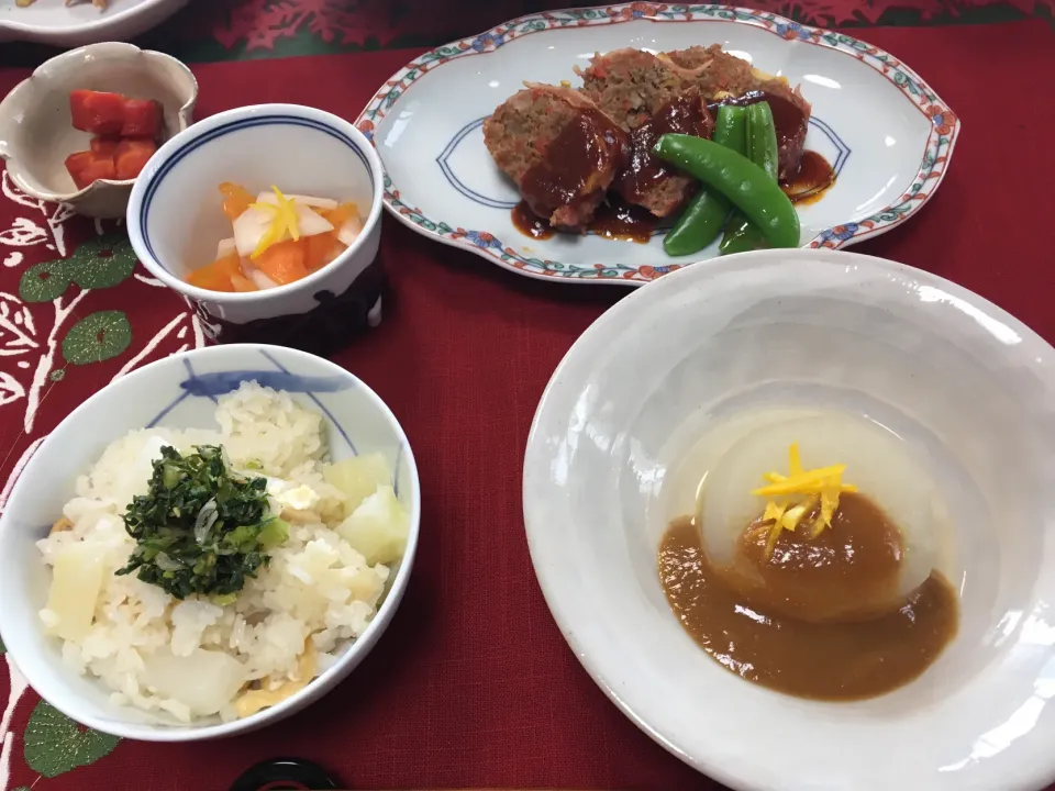 Snapdishの料理写真:お料理教室で作って美味しく頂きました(｡ ﾉ∀<)σ|さくたえさん