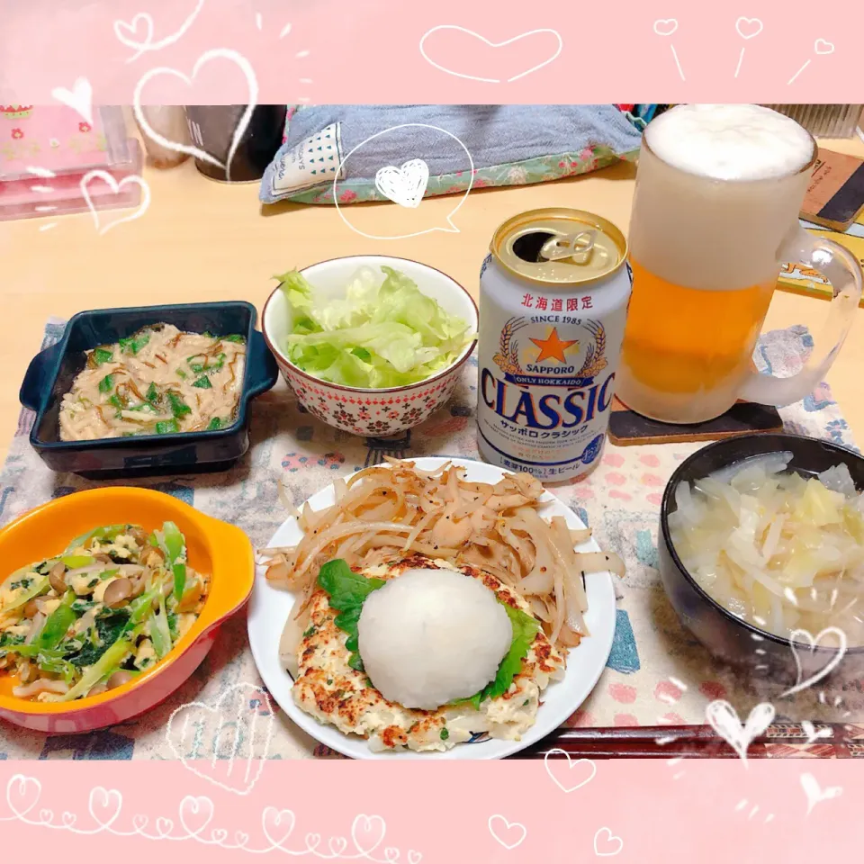 Snapdishの料理写真:１２／１５ ｓｕｎ 晩ごはん🍴＊○°|rinaronarさん