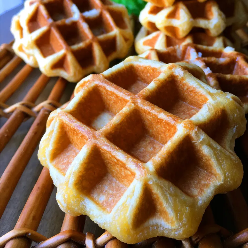 Snapdishの料理写真:ぷらっとさんの料理 ❤️België waffle / リェージュ❤️|9421beruさん