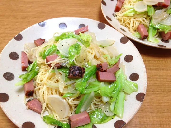 カブとキャベツの柚子胡椒パスタ|＊抹茶＊さん