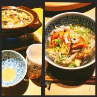 色々キノコの味噌キムチ汁