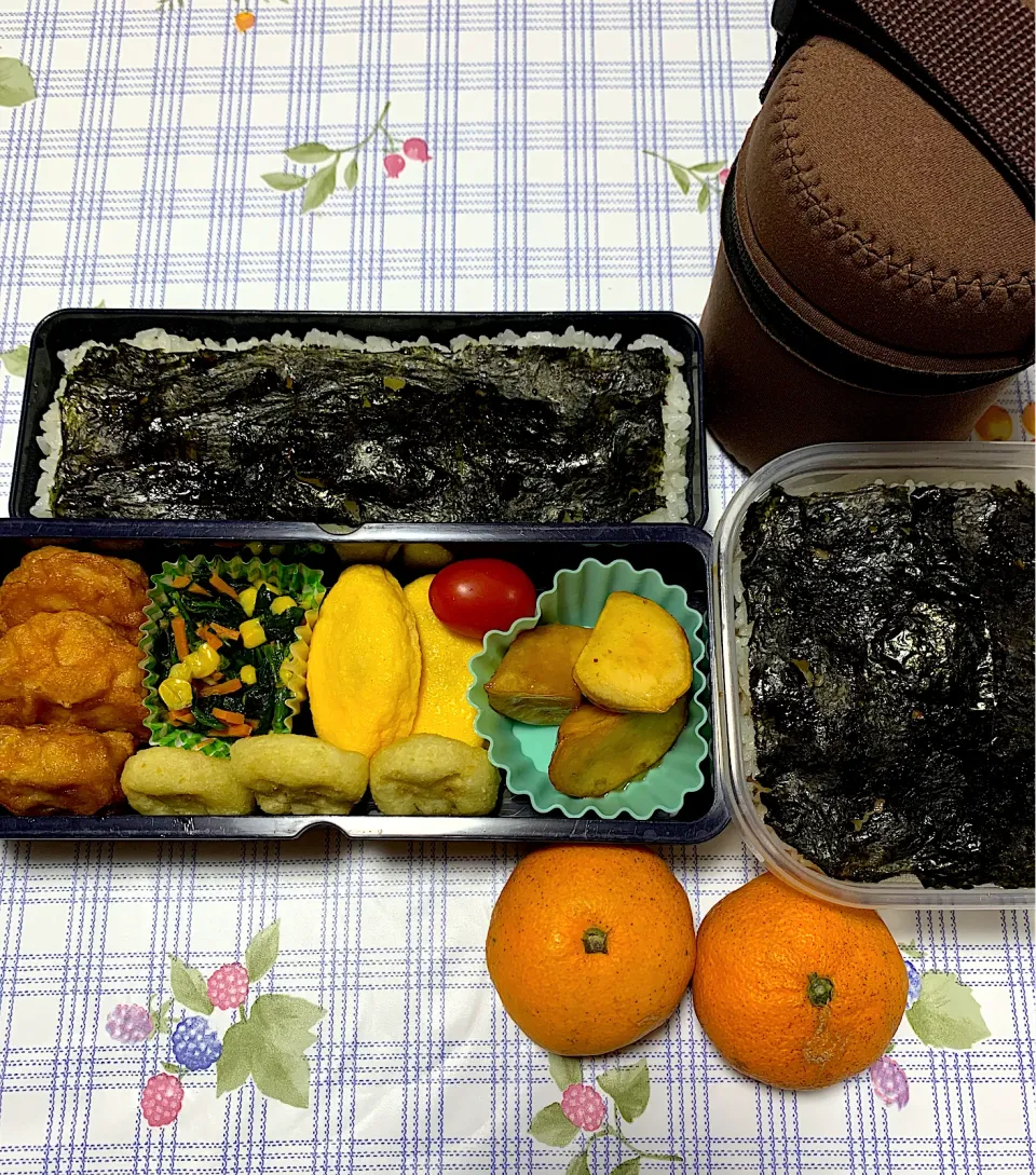 Snapdishの料理写真:息子&旦那さん弁当12/16|iguigupopさん