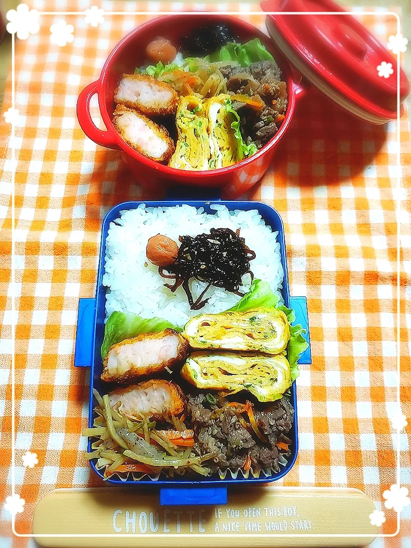 Snapdishの料理写真:今日のお弁当🍱|ひぃちゃんさん