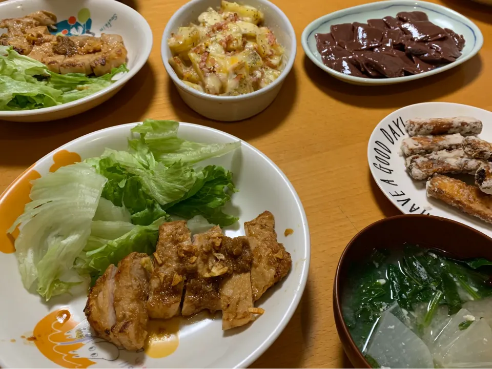 Snapdishの料理写真:土曜日の夜ごはん✩.*˚2019.12.14.|kimikimiさん