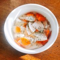 レモンの酢とディルのピクルス