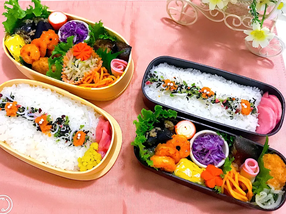 “夫の朝ごはん”  “妻のお弁当”|ちゃべさん