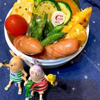 久しぶりの投稿です❗️JK弁当🍱