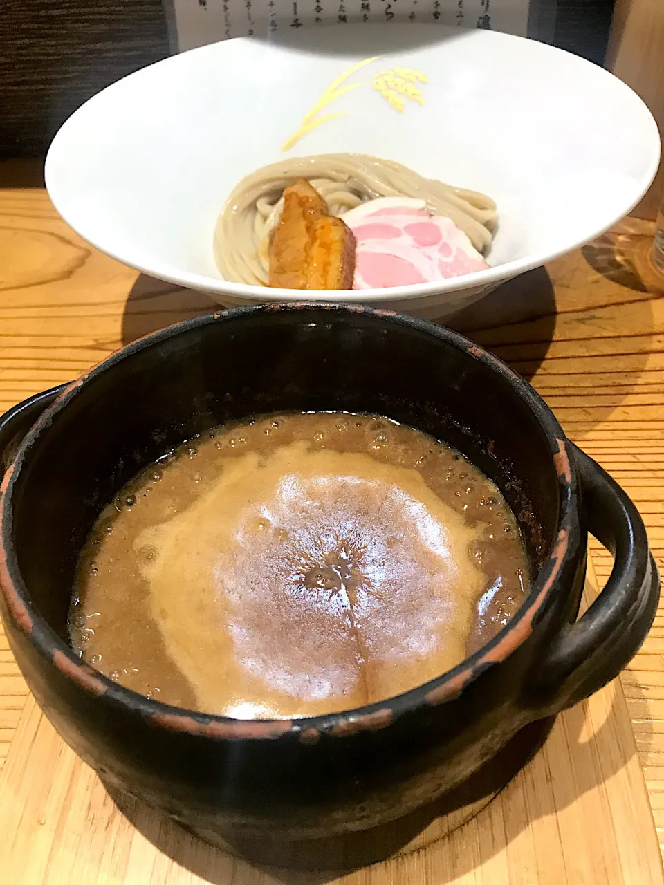 麺屋すぐれ　すぐれつけ麺　麺少なめ、ネギ無し|なお🅿️さん