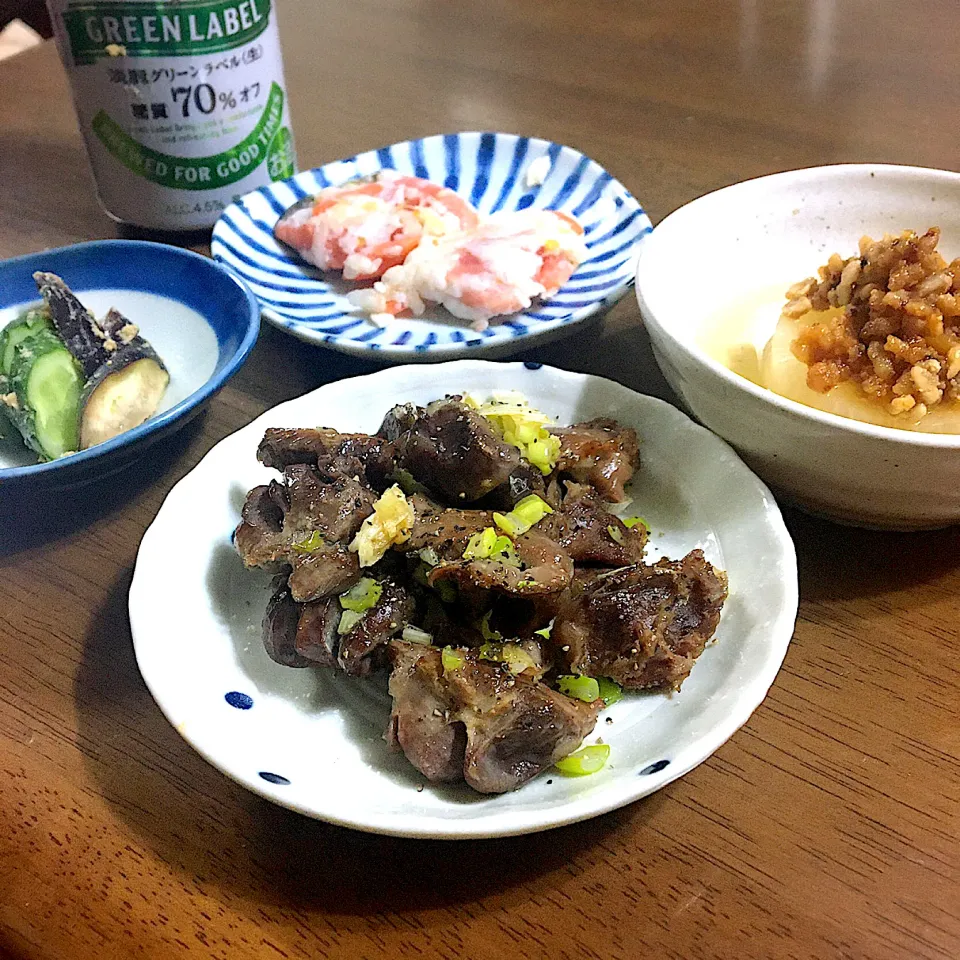 昨日の晩ご飯〜お一人様3日目|あっつさん