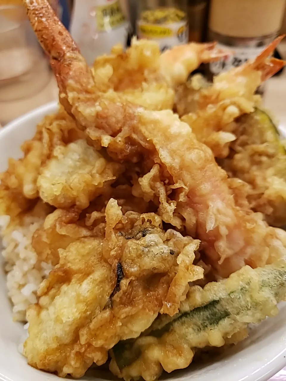 ズワイと牡蠣の天丼|海歩人さん