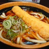 "いか天うどん"