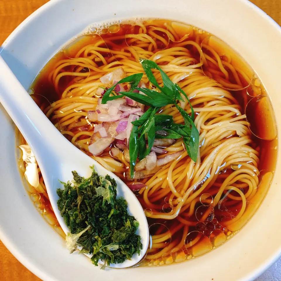 しじみ中華蕎麦 肉なし|中華蕎麦 銀時さん