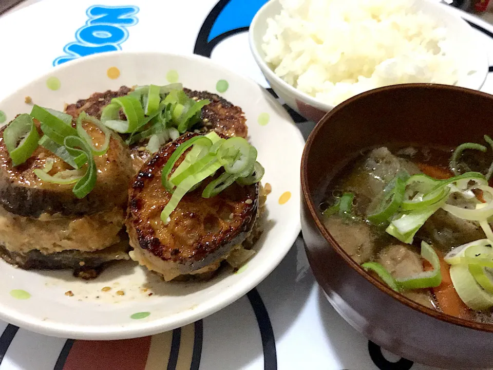 レンコンのはさみ揚げ、筑前煮|かめむしさん