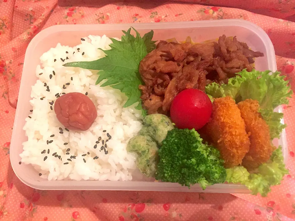 2019年12月17日                                          旦那さんのお弁当🍱👨‍✈️👨‍🔧👷🏻‍♂️🚊💪🏼💞❤️✌️|Kodomo Cookingさん