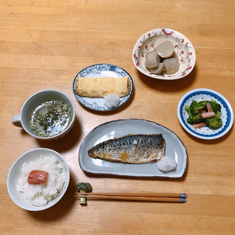 塩さば🐟　　里芋の煮物|ちゃみこさん