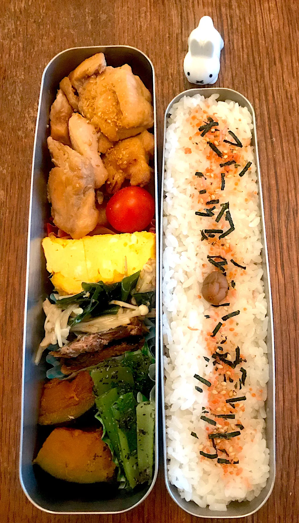 ランチ #サーモス  #お弁当記録  #お弁当 #チキン甘酢炒め|小松菜さん