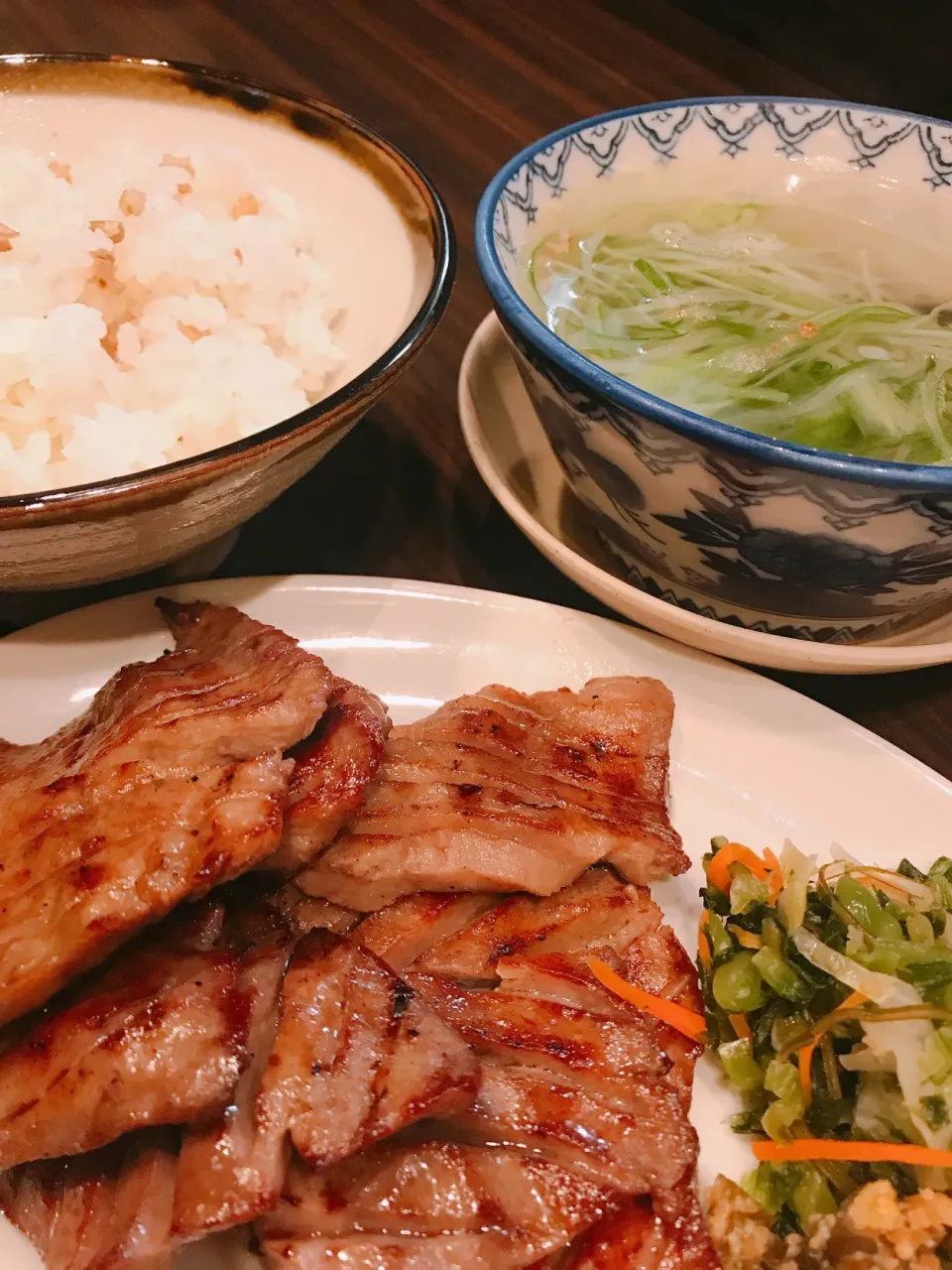 Snapdishの料理写真:牛たん定食|中さん