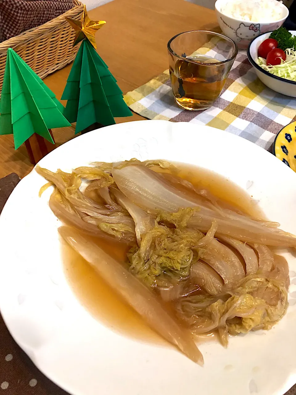 Snapdishの料理写真:白菜の甘酢煮込み|ピヨまるさん