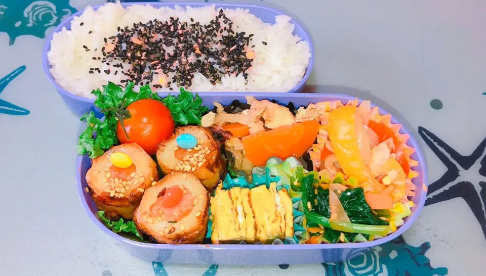 中学一年生の妹のお弁当💕|🌺おじゅり🌴さん